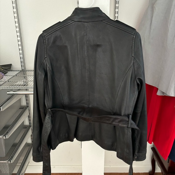 Banana Republic x Virgin America Leather Jacket - Picture 2 of 2